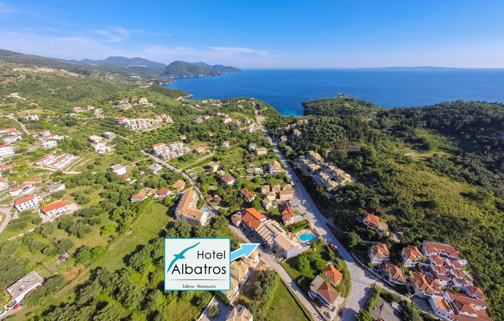 Albatros Hotel Sívota Zewnętrze zdjęcie